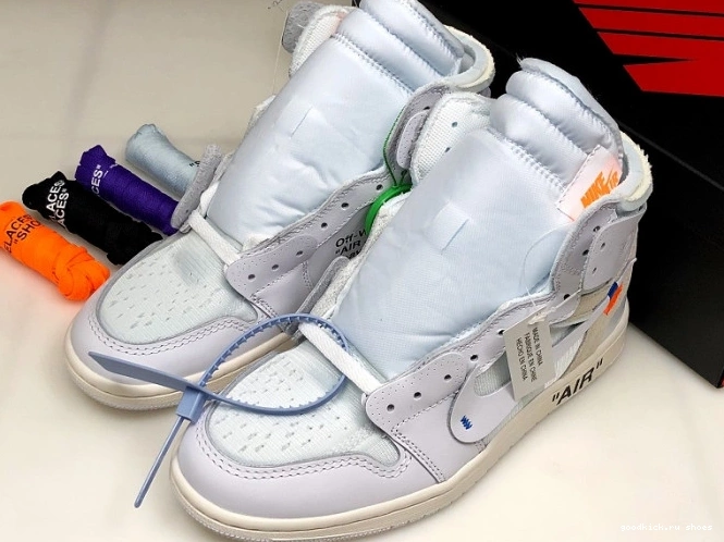 Cheap Off-White 1 AQ0818-100 Jordan White Air High Retro 0824